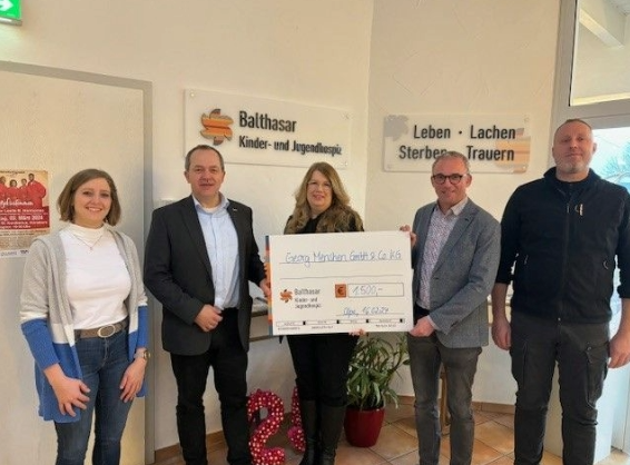 MENSHEN Donates to Balthasar Childrens & Youth Hospice